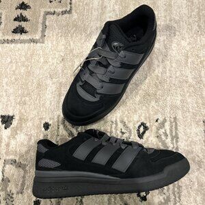 adidas Forum 2000 Sneakers Men's Size 10.5 Black/ Grey JR1121